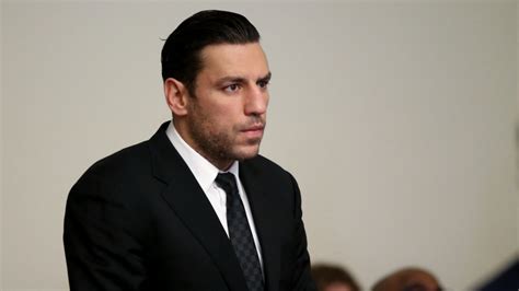 Milan Lucic arrives at court ahead of arraignment on assault charge